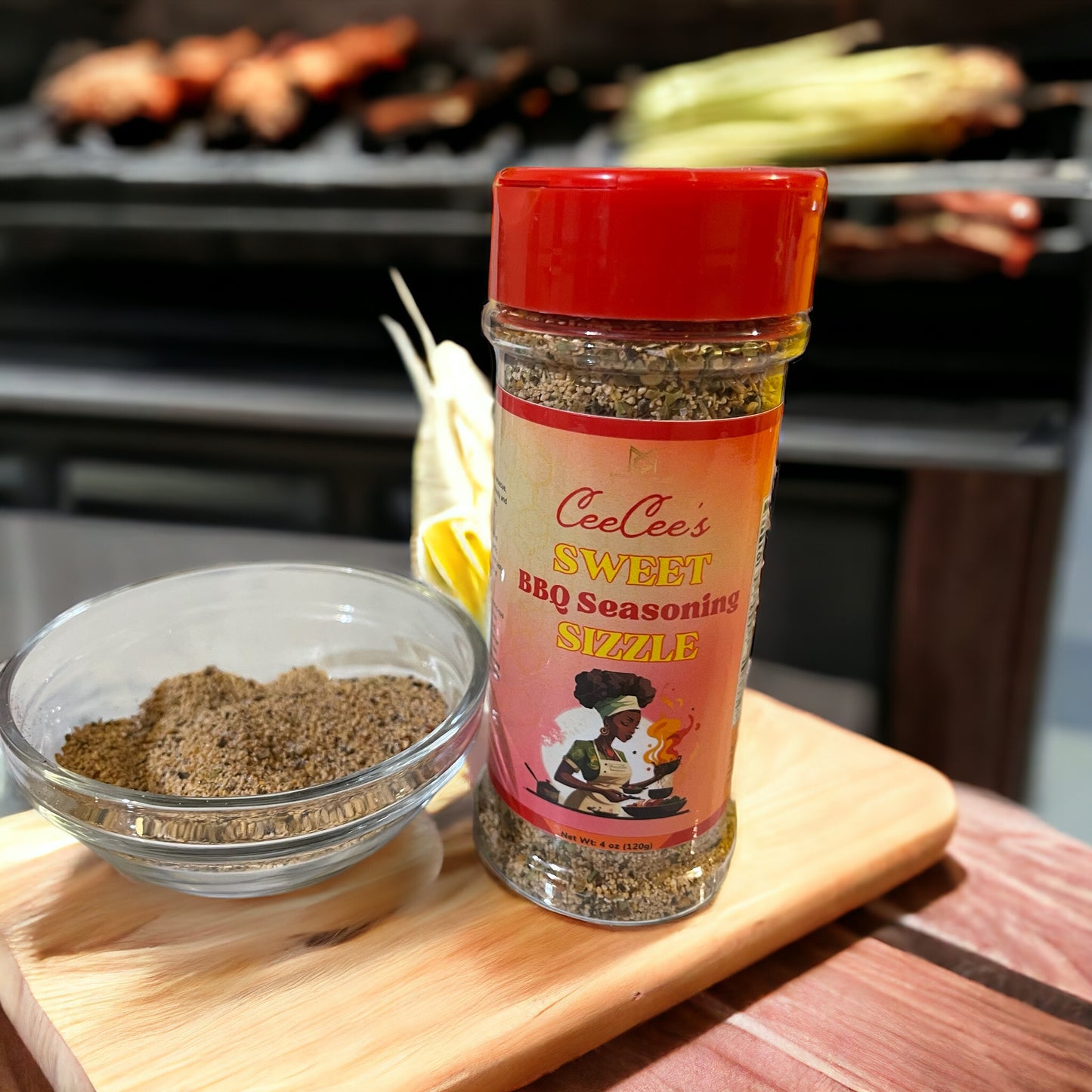 CeeCee’s Sweet Sizzle BBQ Seasoning 4oz.