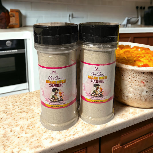 Double-Pack CeeCee's Mac and Cheese Seasoning (2x) 4 oz. **Easter Special** LIMITED TIME per bottle