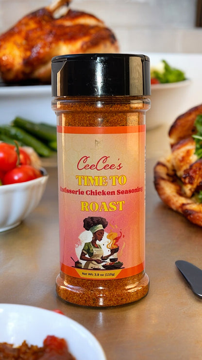 CeeCee's Time to Roast Rotisserie Chicken Seasoning